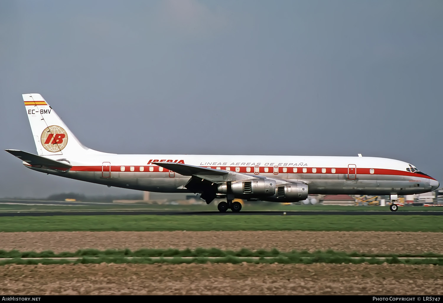 Aircraft Photo of EC-BMV | McDonnell Douglas DC-8-55/F | Iberia | AirHistory.net #363576