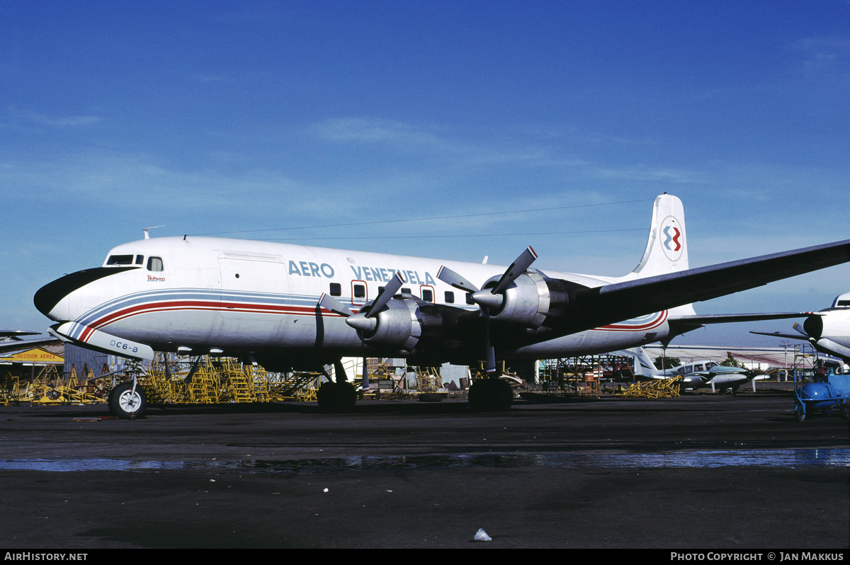 Aircraft Photo of YV-296C | Douglas DC-6A/B | Aero B Venezuela | AirHistory.net #363578
