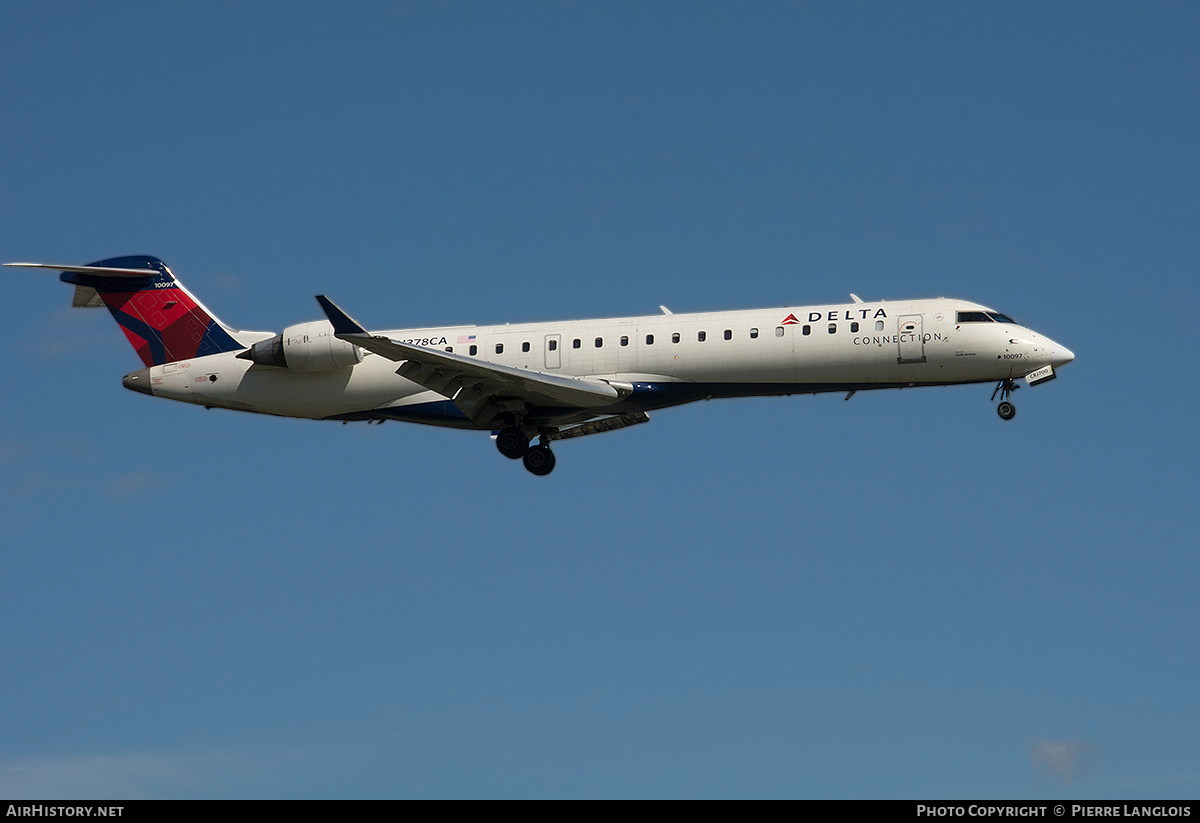 Aircraft Photo of N378CA | Bombardier CRJ-701ER (CL-600-2C10) | Delta Connection | AirHistory.net #363588