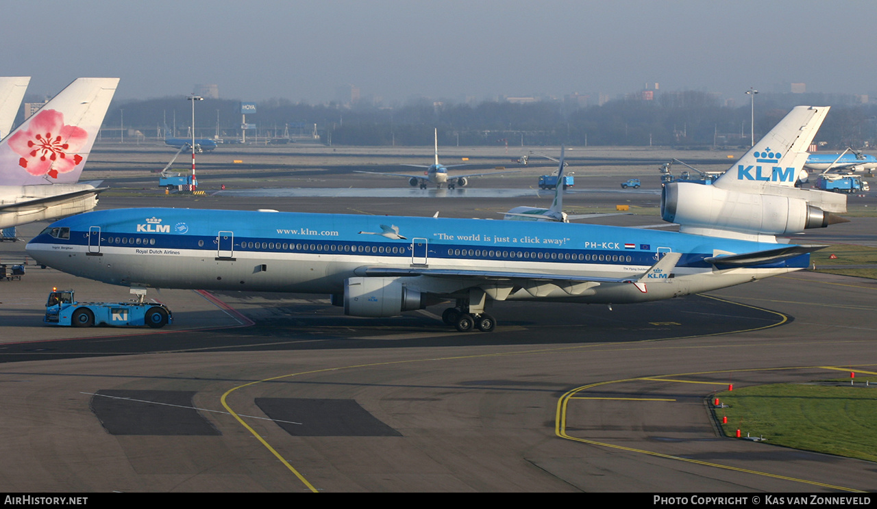 Aircraft Photo of PH-KCK | McDonnell Douglas MD-11 | KLM - Royal Dutch Airlines | AirHistory.net #363604