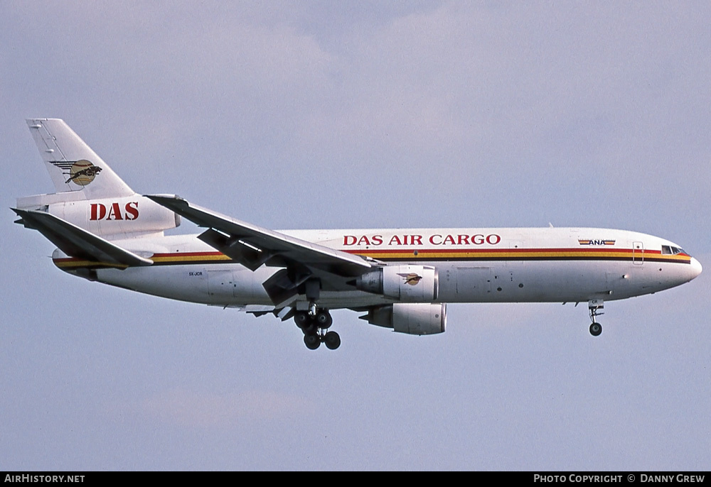 Aircraft Photo of 5X-JCR | McDonnell Douglas DC-10-30(F) | DAS Air Cargo - Dairo Air Services | AirHistory.net #363609
