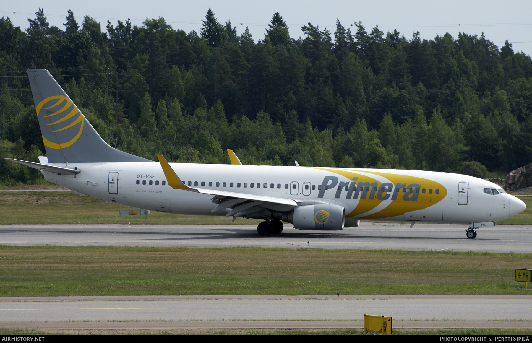 Aircraft Photo of OY-PSE | Boeing 737-809 | Primera Air | AirHistory.net #363611