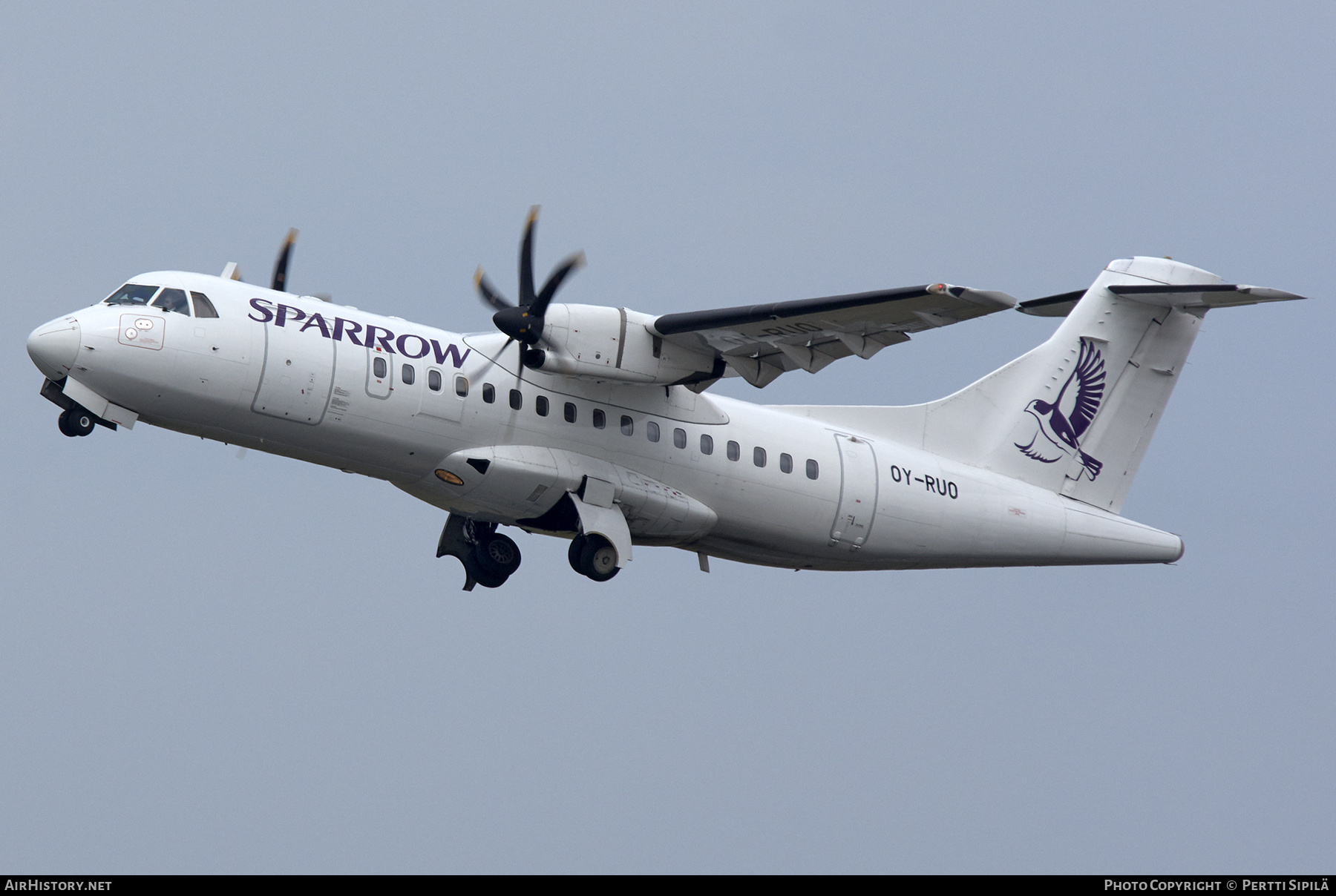 Aircraft Photo of OY-RUO | ATR ATR-42-500 | Sparrow Aviation | AirHistory.net #363616