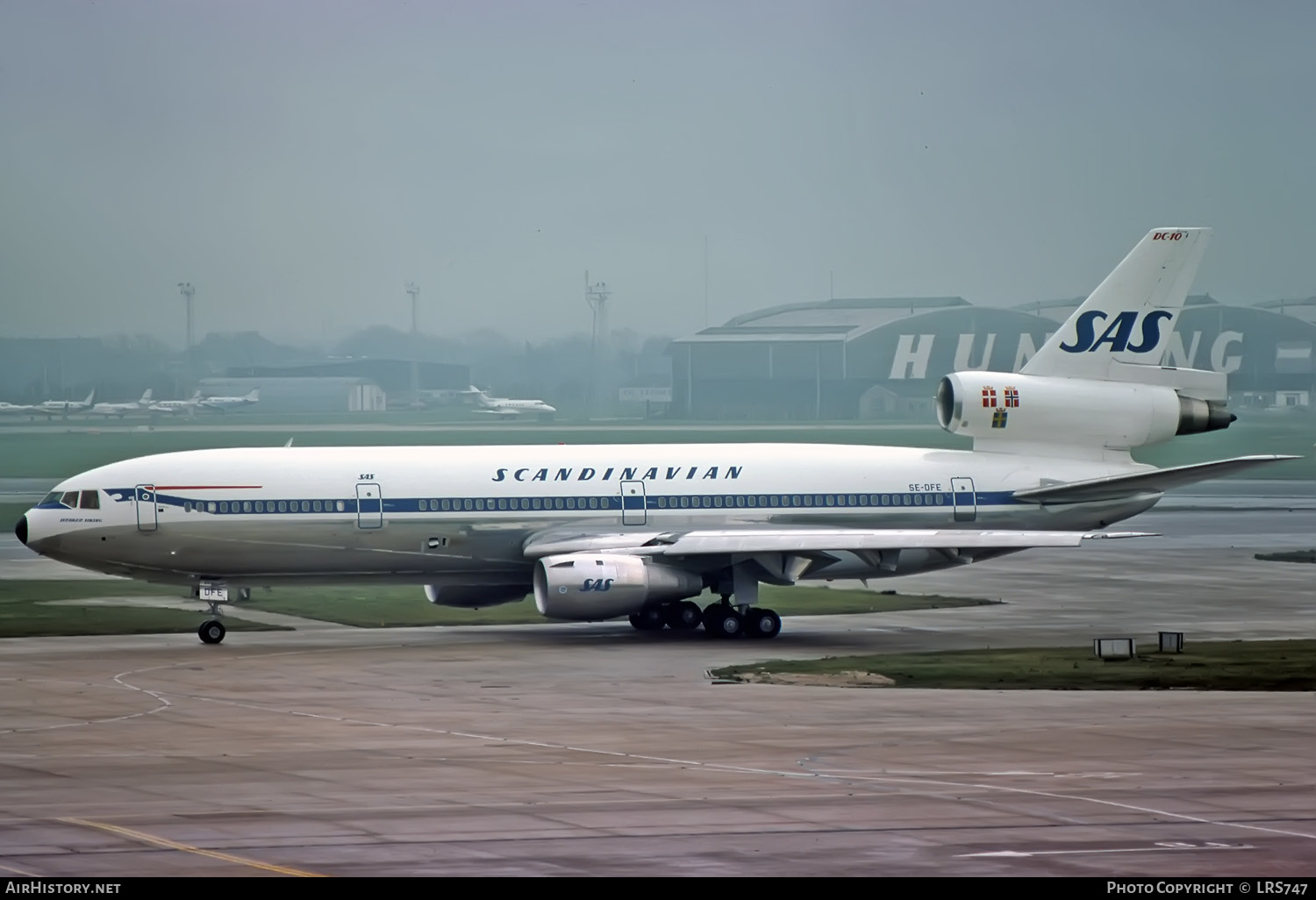 Aircraft Photo of SE-DFE | McDonnell Douglas DC-10-30 | Scandinavian Airlines - SAS | AirHistory.net #363625