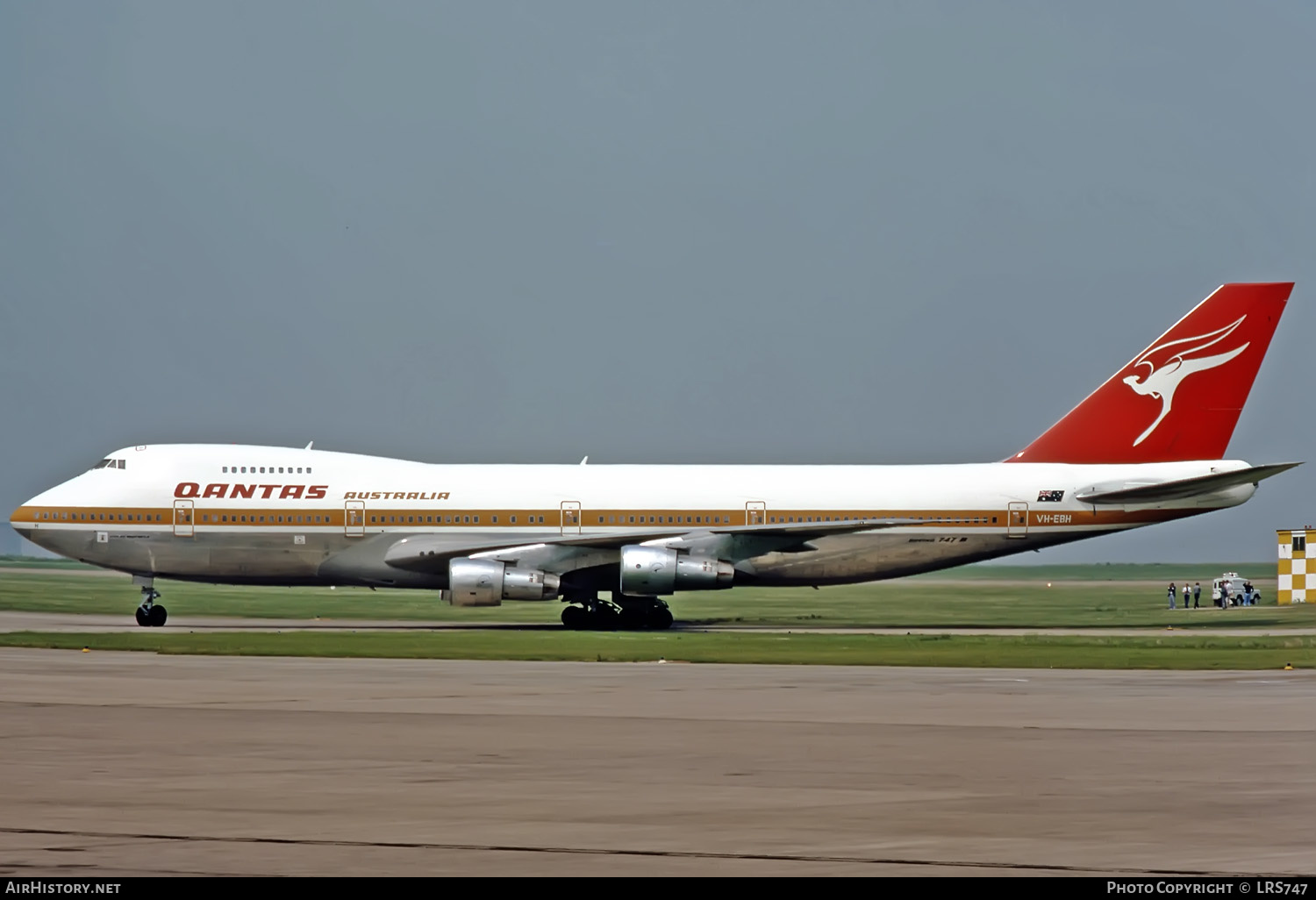 Aircraft Photo of VH-EBH | Boeing 747-238B | Qantas | AirHistory.net #363630