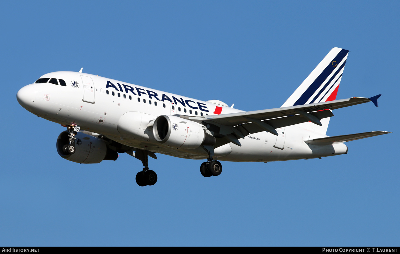 Aircraft Photo of F-GUGO | Airbus A318-111 | Air France | AirHistory.net #363636