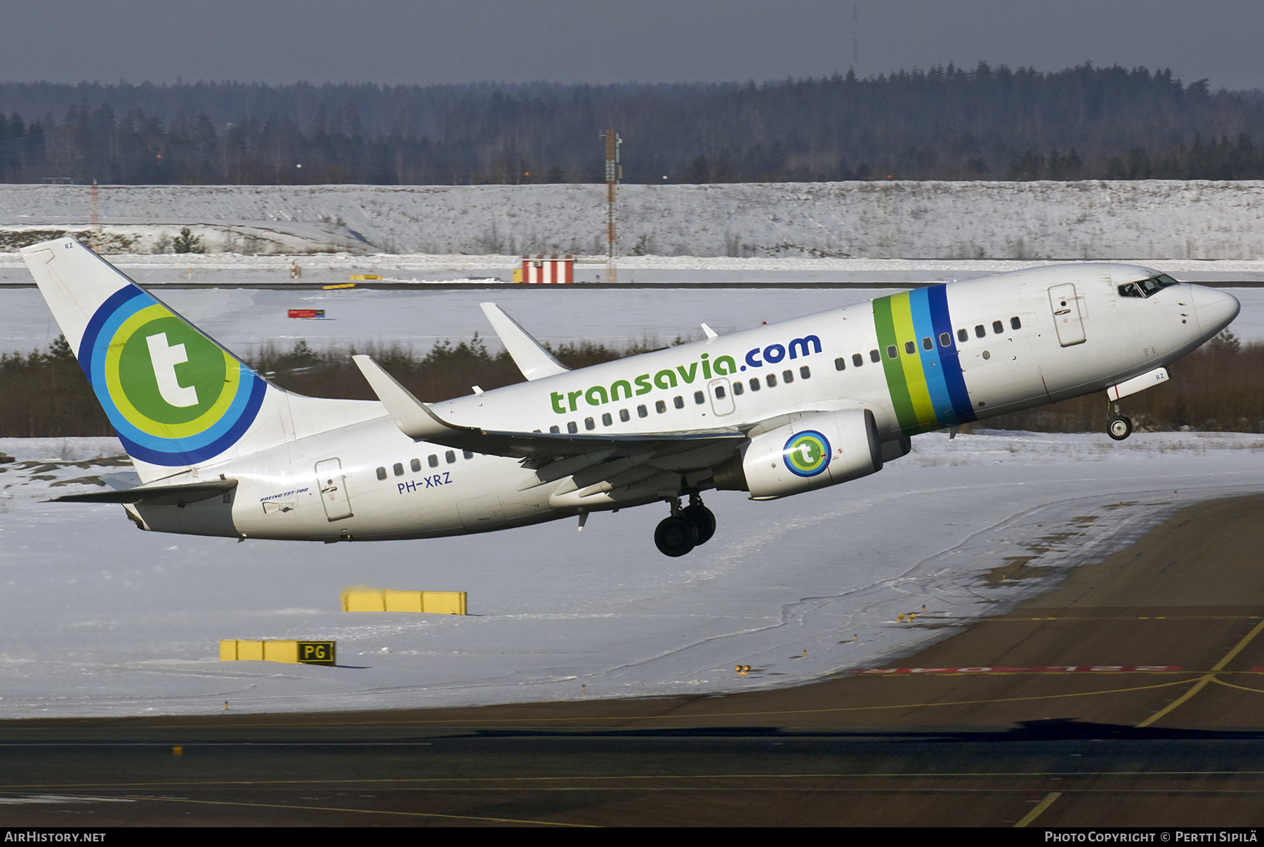 Aircraft Photo of PH-XRZ | Boeing 737-7K2 | Transavia | AirHistory.net #363650