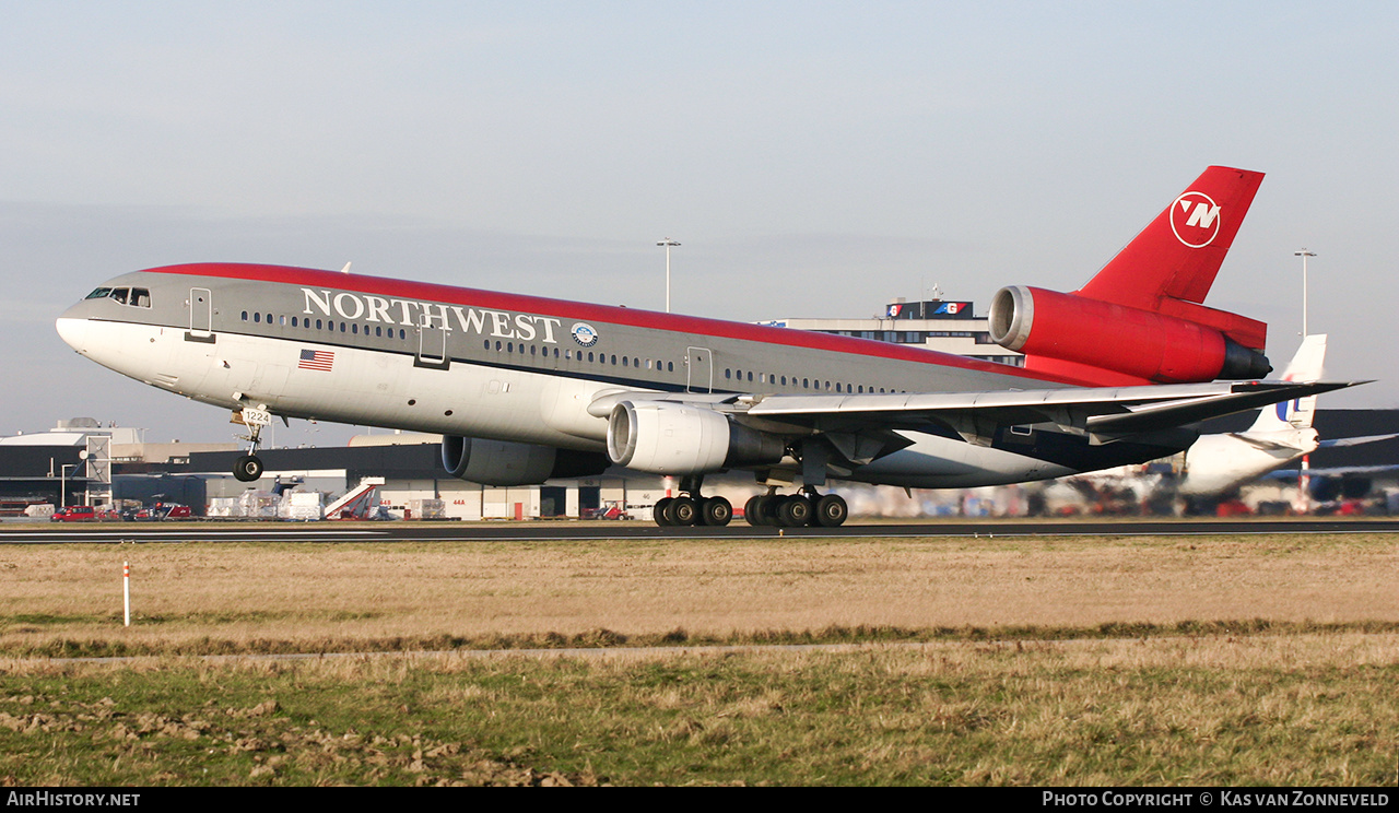 Aircraft Photo of N224NW | McDonnell Douglas DC-10-30 | Northwest Airlines | AirHistory.net #363652