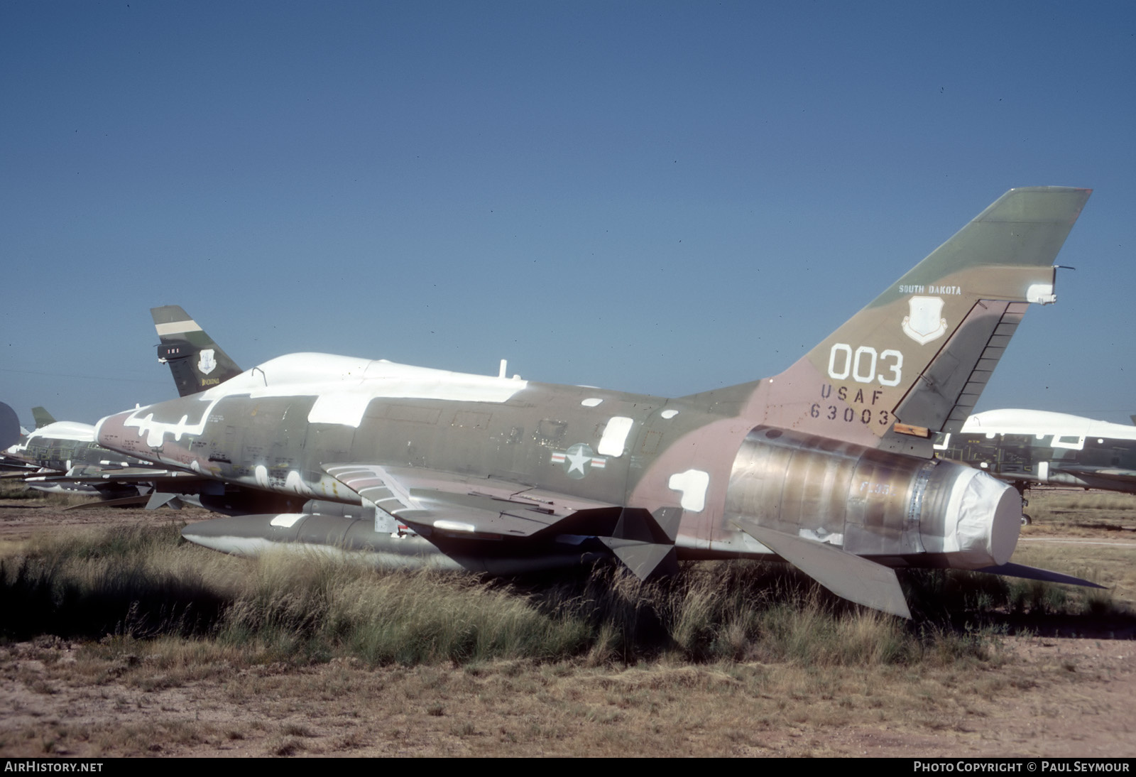 Aircraft Photo of 56-3003 / 003/63003 | North American F-100D Super Sabre | USA - Air Force | AirHistory.net #363664
