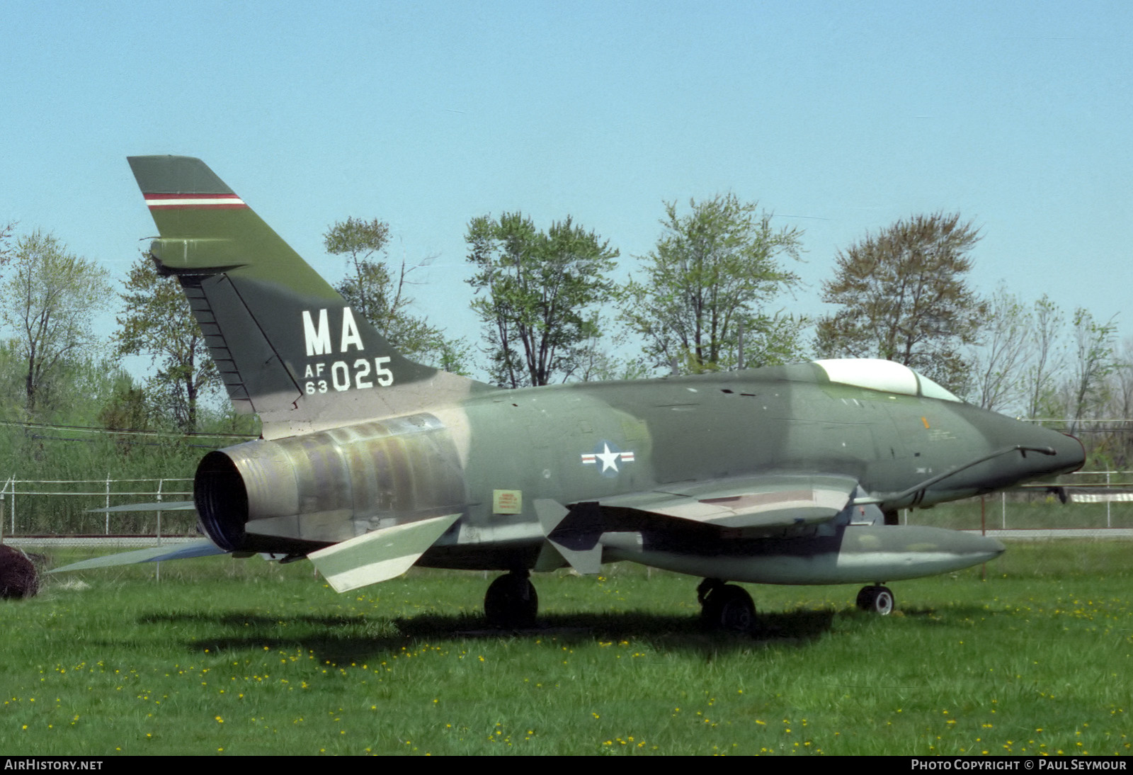 Aircraft Photo of 56-3025 / AF63-025 | North American F-100D Super Sabre | USA - Air Force | AirHistory.net #363670