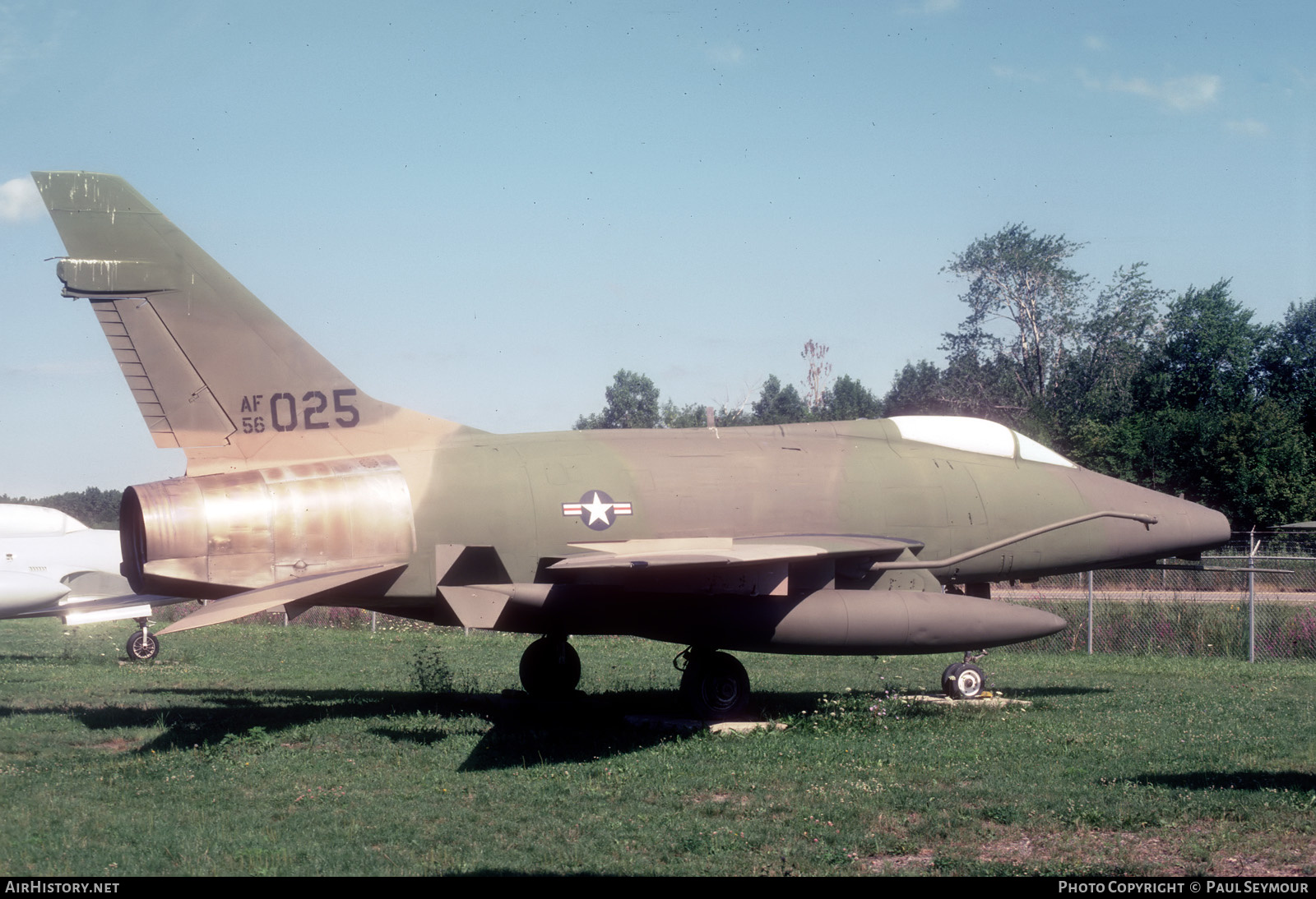 Aircraft Photo of 56-3025 / AF56-025 | North American F-100D Super Sabre | USA - Air Force | AirHistory.net #363671