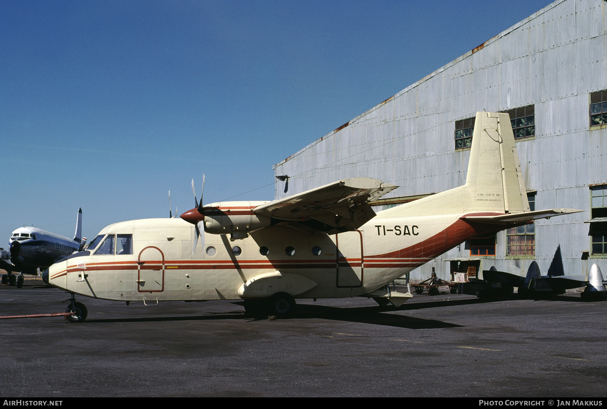 Aircraft Photo of TI-SAC | CASA C-212-200 Aviocar | SANSA - Servicios Aéreos Nacionales | AirHistory.net #363673