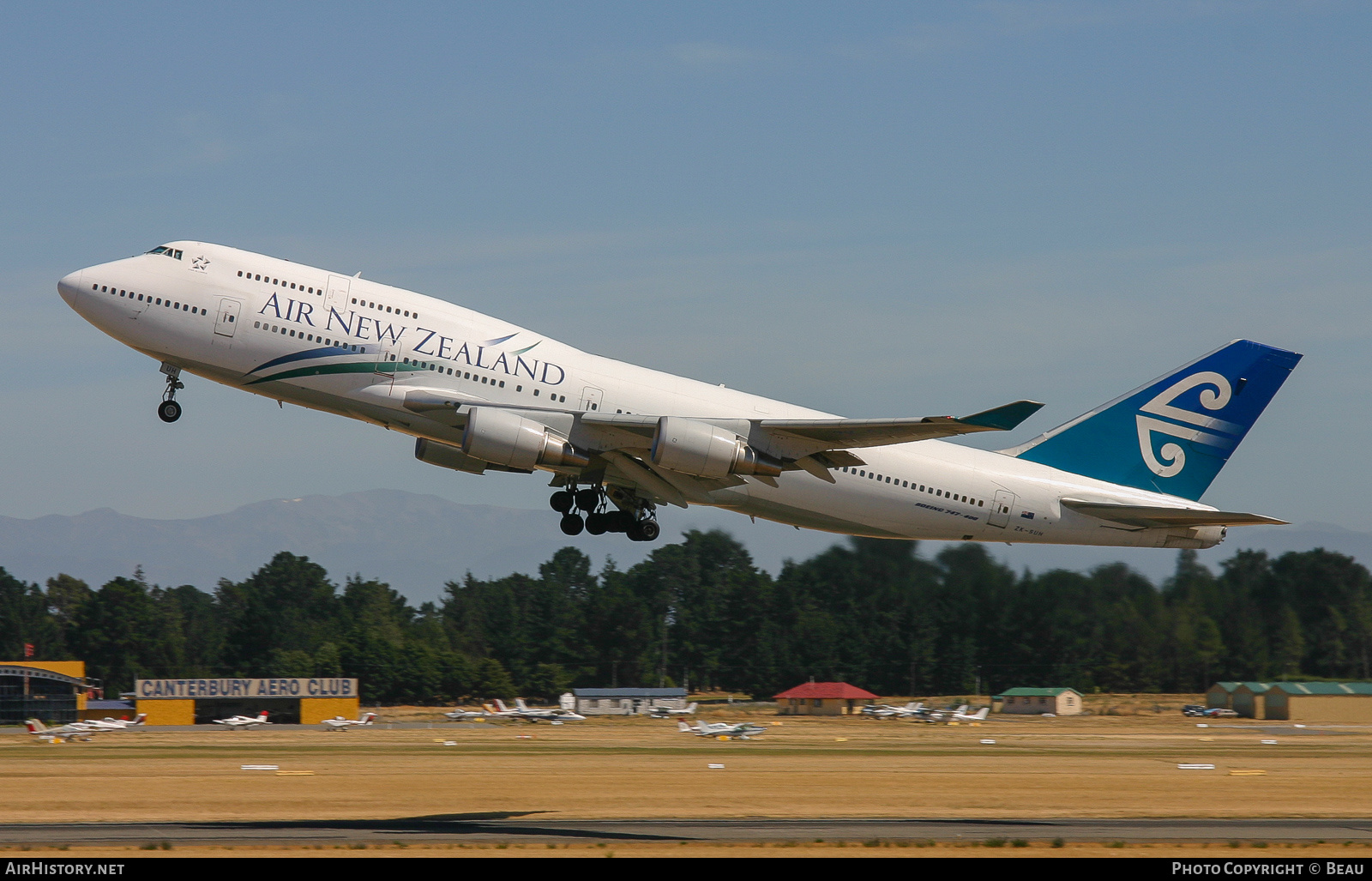 Aircraft Photo of ZK-SUH | Boeing 747-475 | Air New Zealand | AirHistory.net #363690