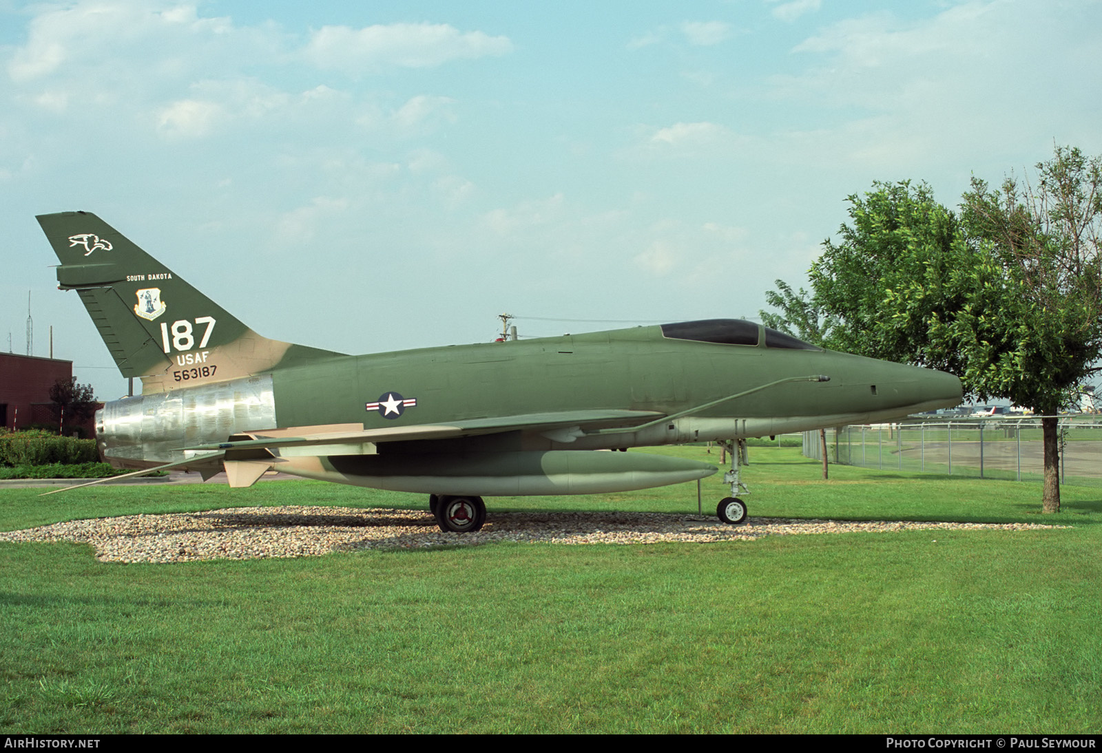 Aircraft Photo of 56-3187 / 187/563187 | North American F-100D Super Sabre | USA - Air Force | AirHistory.net #363692