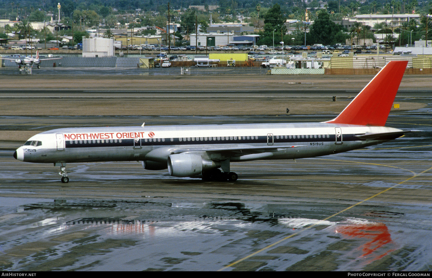 Aircraft Photo of N519US | Boeing 757-251 | Northwest Orient Airlines | AirHistory.net #363693