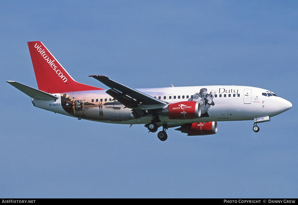 Aircraft Photo of G-BVKD | Boeing 737-59D | Bmibaby | AirHistory.net #363701