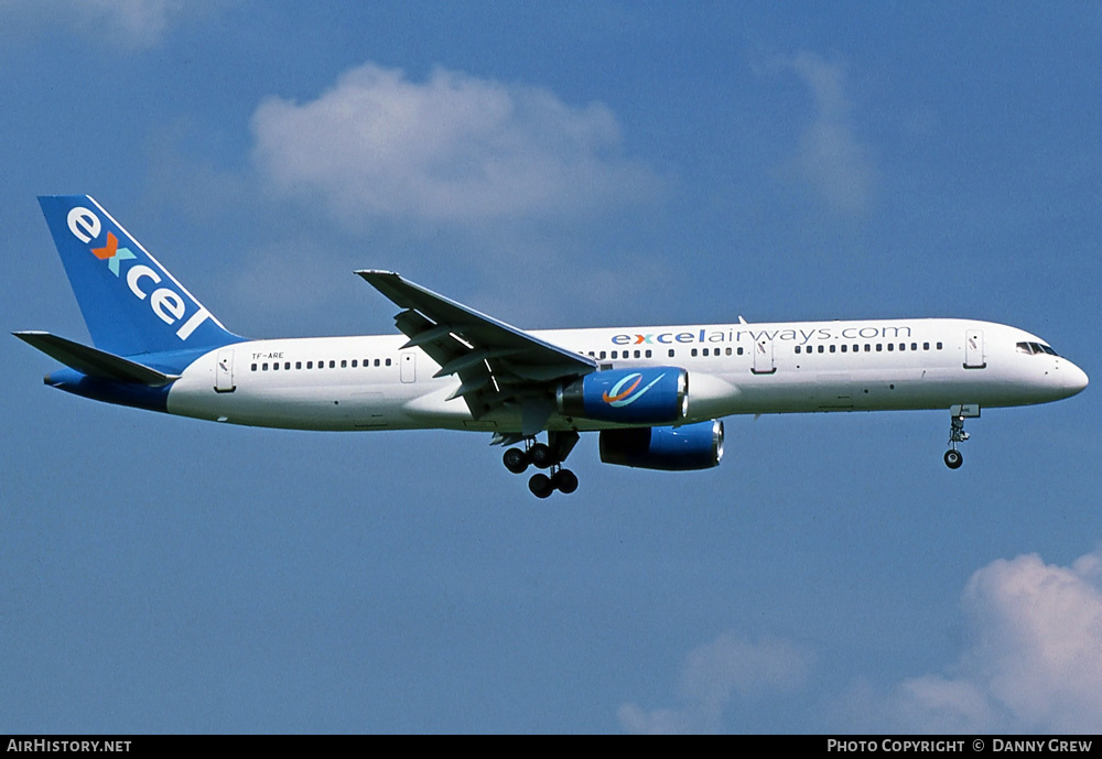 Aircraft Photo of TF-ARE | Boeing 757-225 | Excel Airways | AirHistory.net #363713