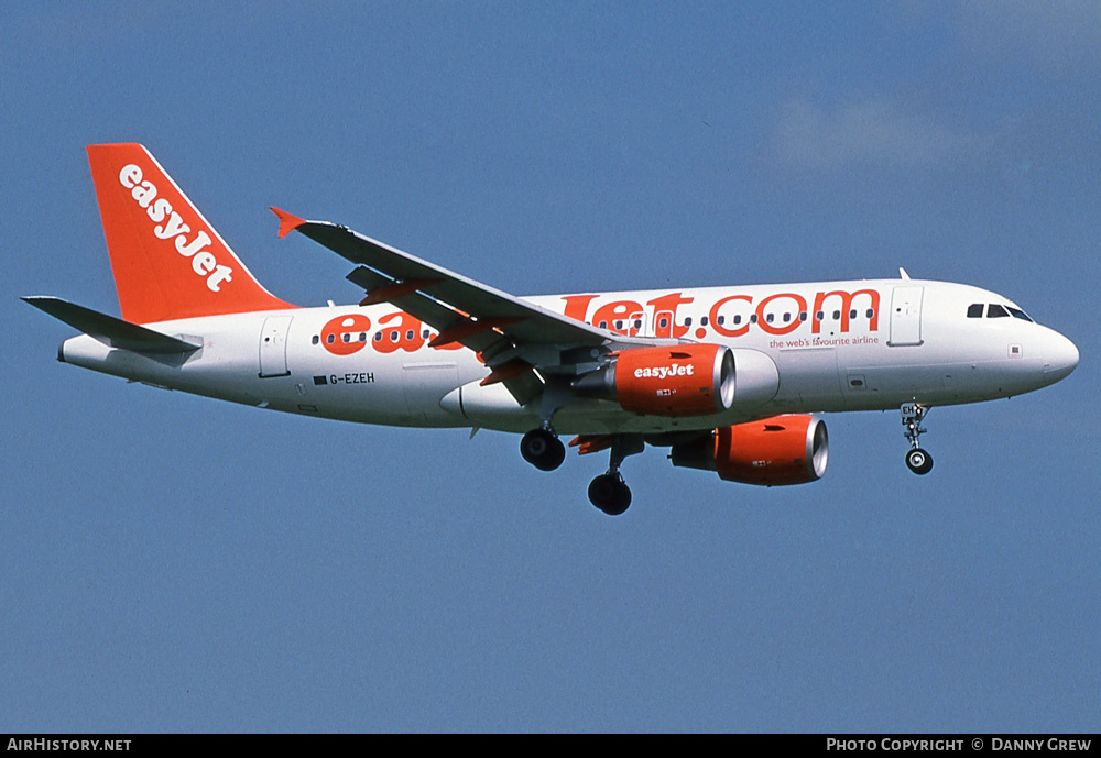 Aircraft Photo of G-EZEH | Airbus A319-111 | EasyJet | AirHistory.net #363715