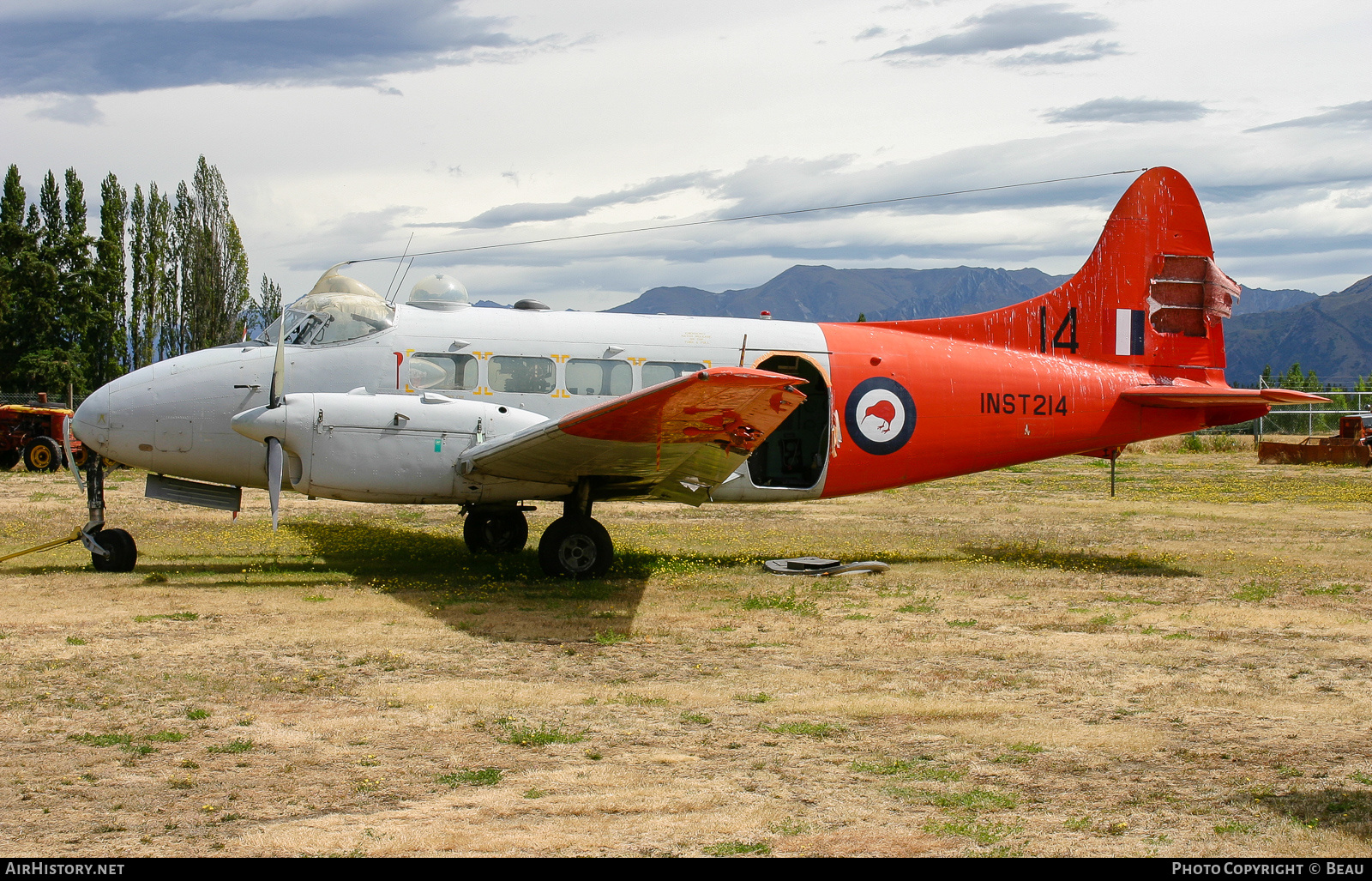 Aircraft Photo of INST214 | De Havilland D.H. 104 Devon C1 | New Zealand - Air Force | AirHistory.net #363734