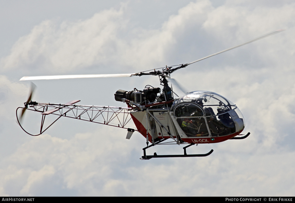 Aircraft Photo of LN-OCK | Sud SE-3130 Alouette II | AirHistory.net #363737