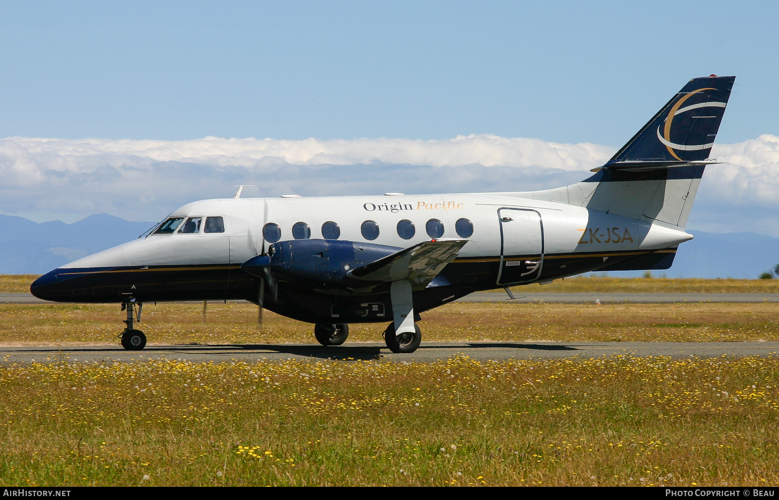 Aircraft Photo of ZK-JSA | British Aerospace BAe-3109 Jetstream 31 | Origin Pacific Airways | AirHistory.net #363738