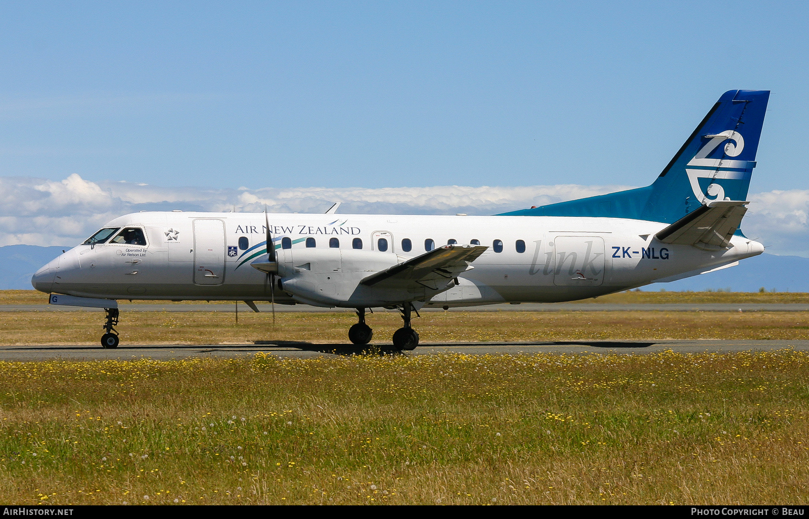 Aircraft Photo of ZK-NLG | Saab 340A | Air New Zealand Link | AirHistory.net #363739