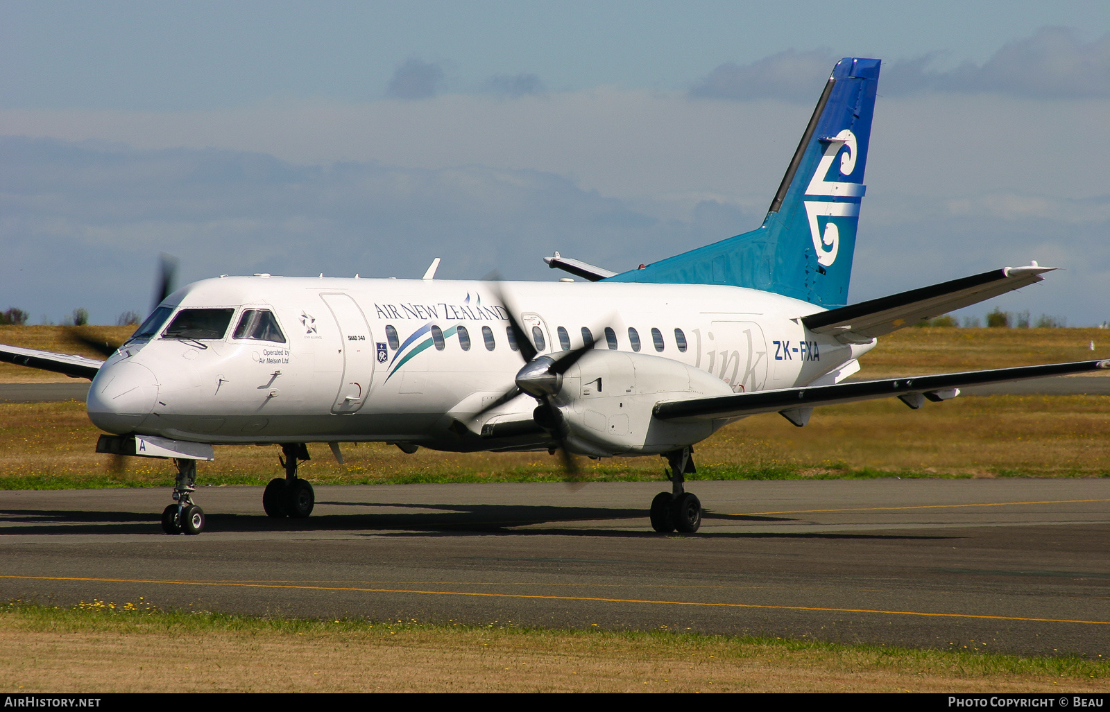 Aircraft Photo of ZK-FXA | Saab 340A | Air New Zealand Link | AirHistory.net #363750