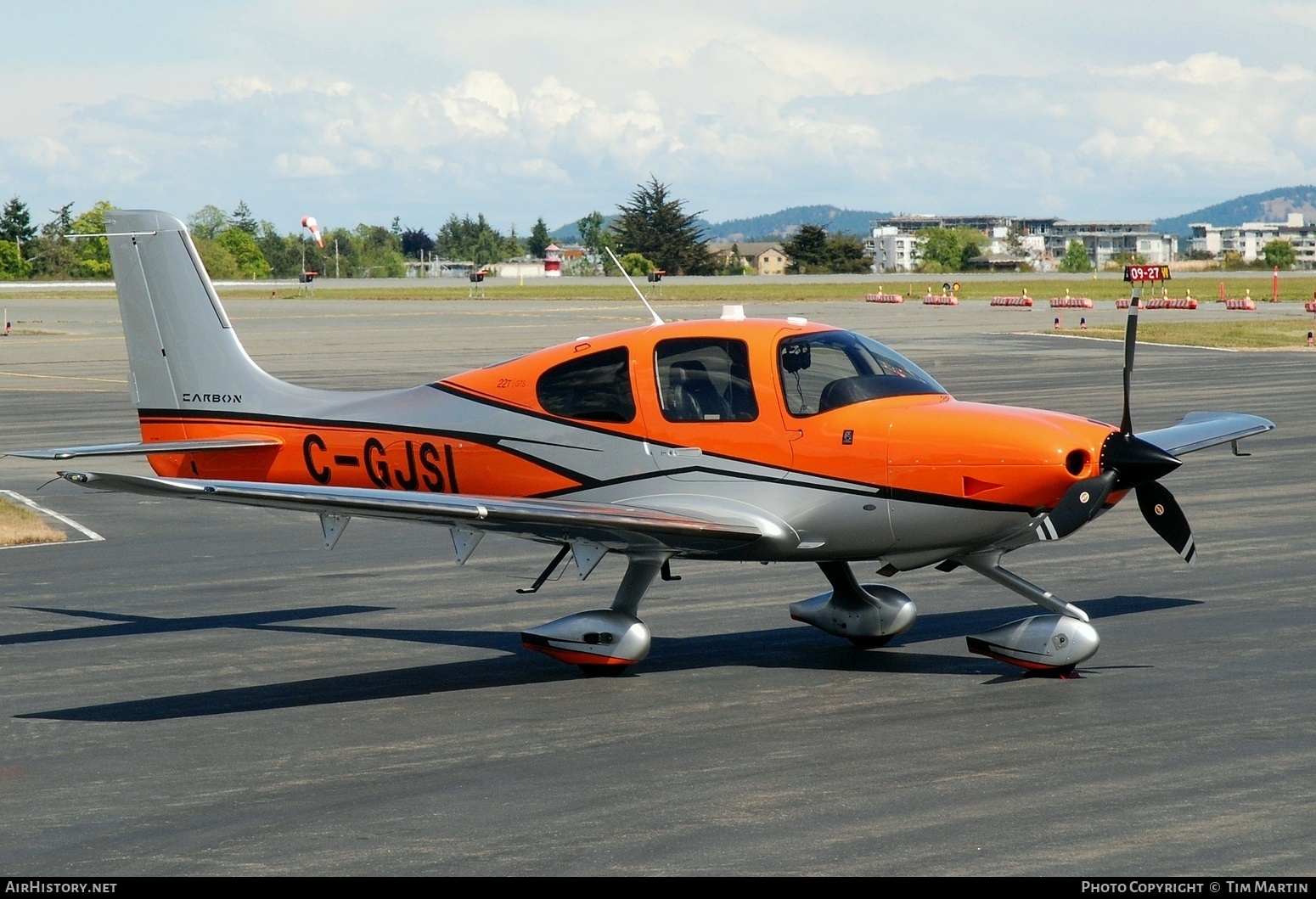 Aircraft Photo of C-GJSI | Cirrus SR-22T G5-GTS Carbon | AirHistory.net #363754