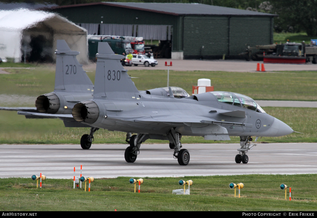 Aircraft Photo of 39830 | Saab JAS 39D Gripen | Sweden - Air Force | AirHistory.net #363764