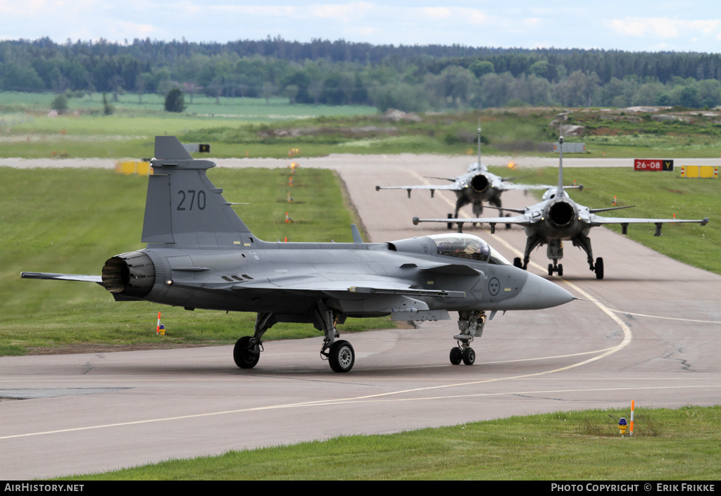 Aircraft Photo of 39270 | Saab JAS 39C Gripen | Sweden - Air Force | AirHistory.net #363805