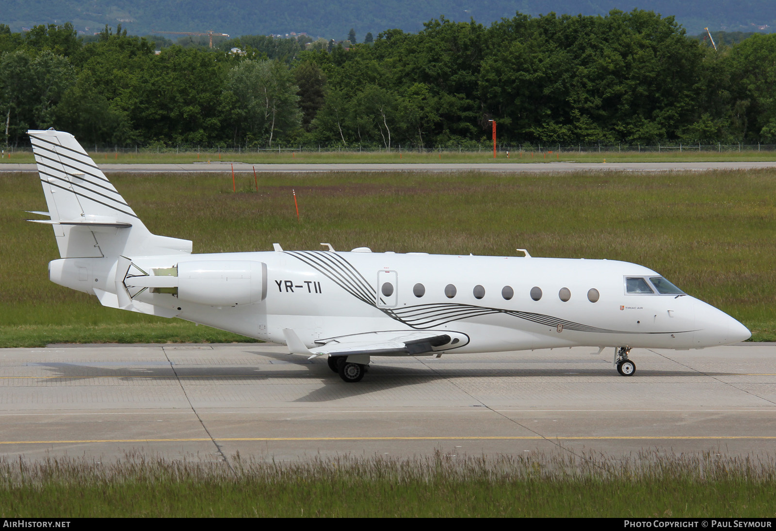 Aircraft Photo of YR-TII | Israel Aircraft Industries Gulfstream G200 | Țiriac Air | AirHistory.net #363815