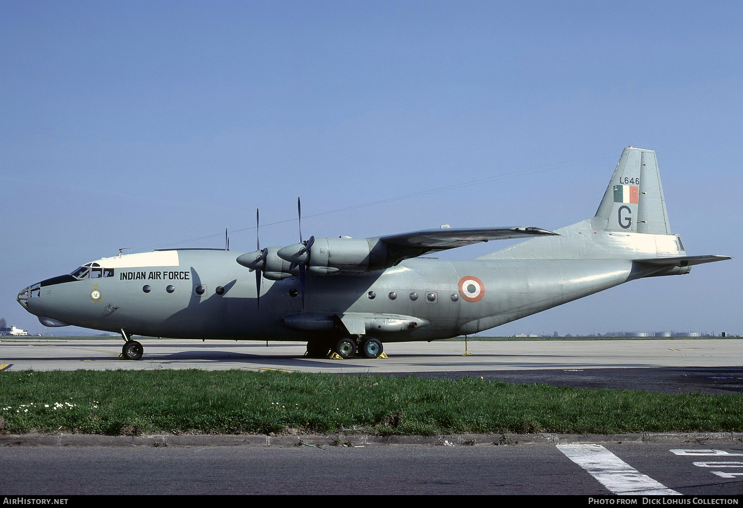 Aircraft Photo of L646 | Antonov An-12B | India - Air Force | AirHistory.net #363816