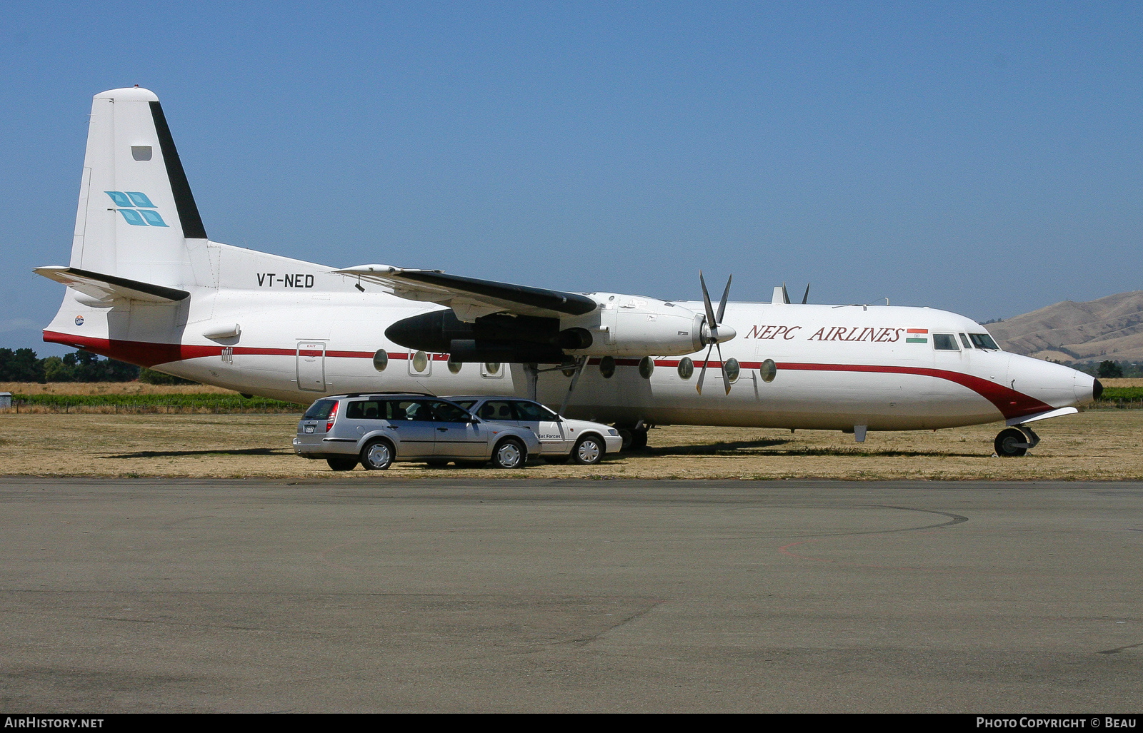 Aircraft Photo of VT-NED | Fokker F27-500 Friendship | NEPC Airlines | AirHistory.net #363817