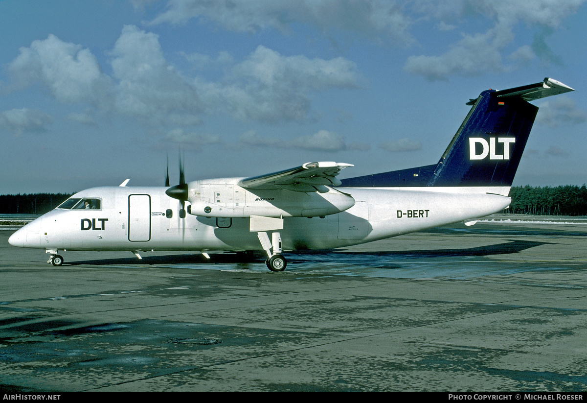 Aircraft Photo of D-BERT | De Havilland Canada DHC-8-103 Dash 8 | DLT - Deutsche Luftverkehrsgesellschaft | AirHistory.net #363819