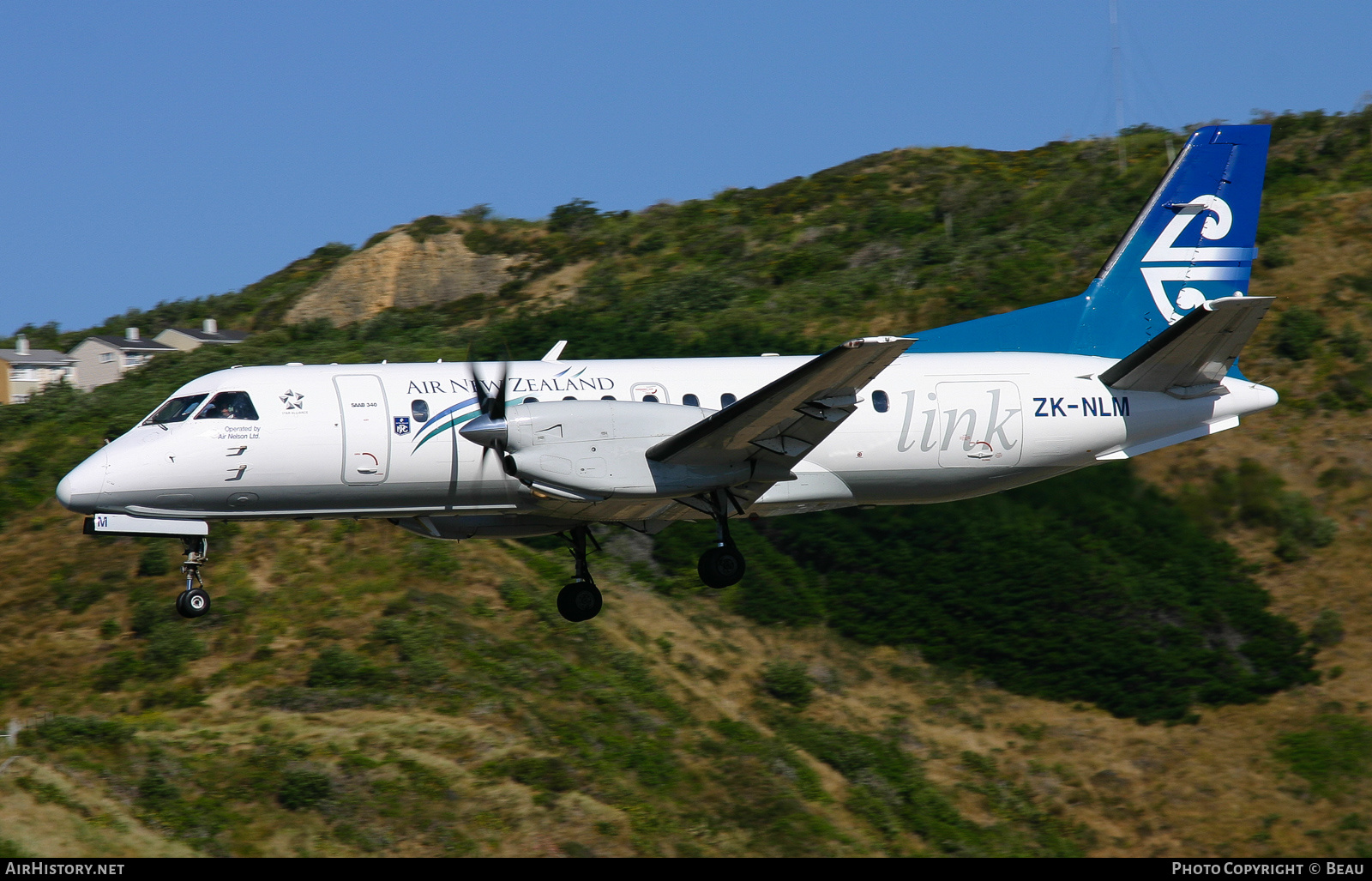 Aircraft Photo of ZK-NLM | Saab-Fairchild SF-340A | Air New Zealand Link | AirHistory.net #363848