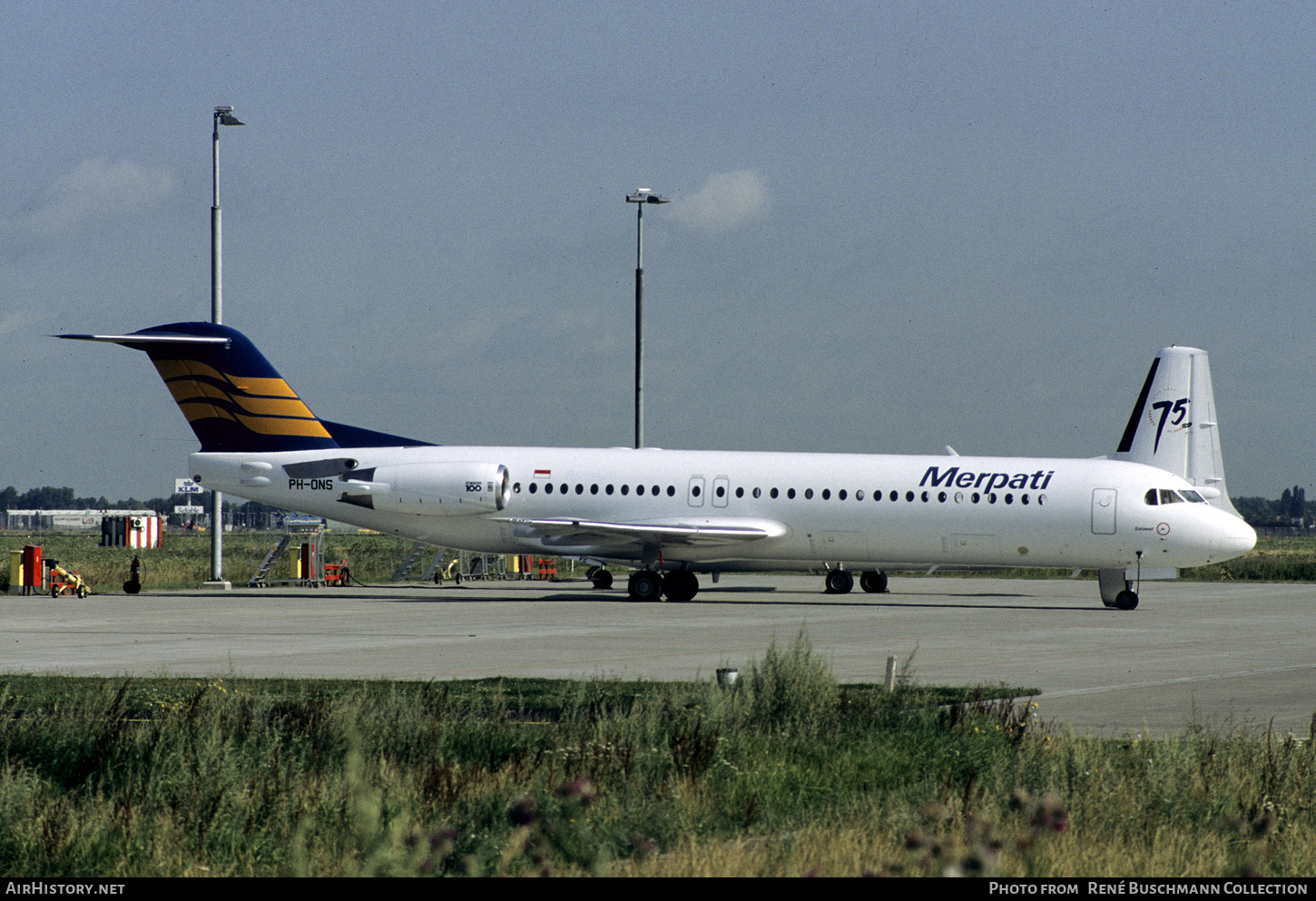 Aircraft Photo of PH-ONS | Fokker 100 (F28-0100) | Merpati Nusantara Airlines | AirHistory.net #363857