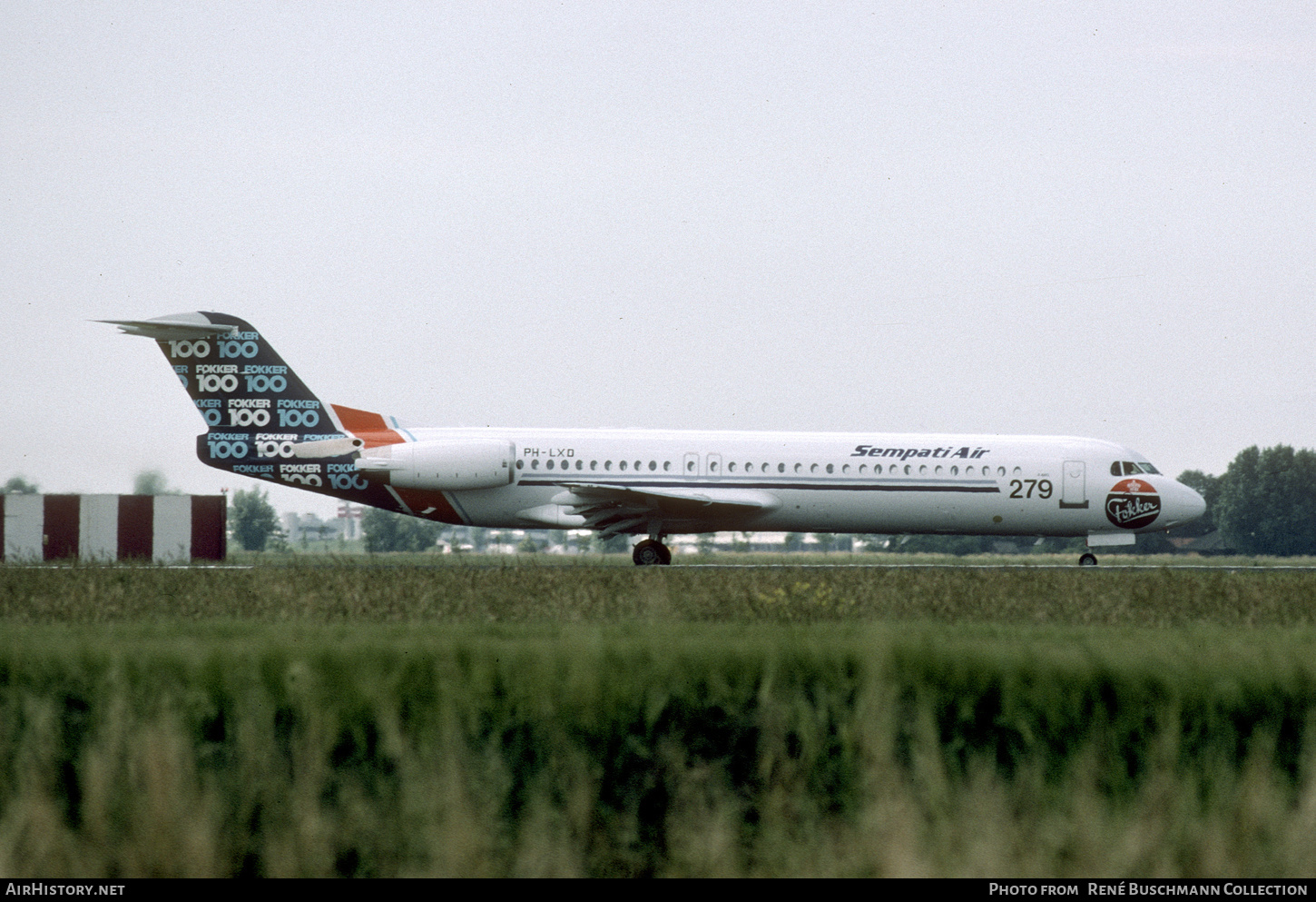 Aircraft Photo of PH-LXD | Fokker 100 (F28-0100) | Fokker | AirHistory.net #363880