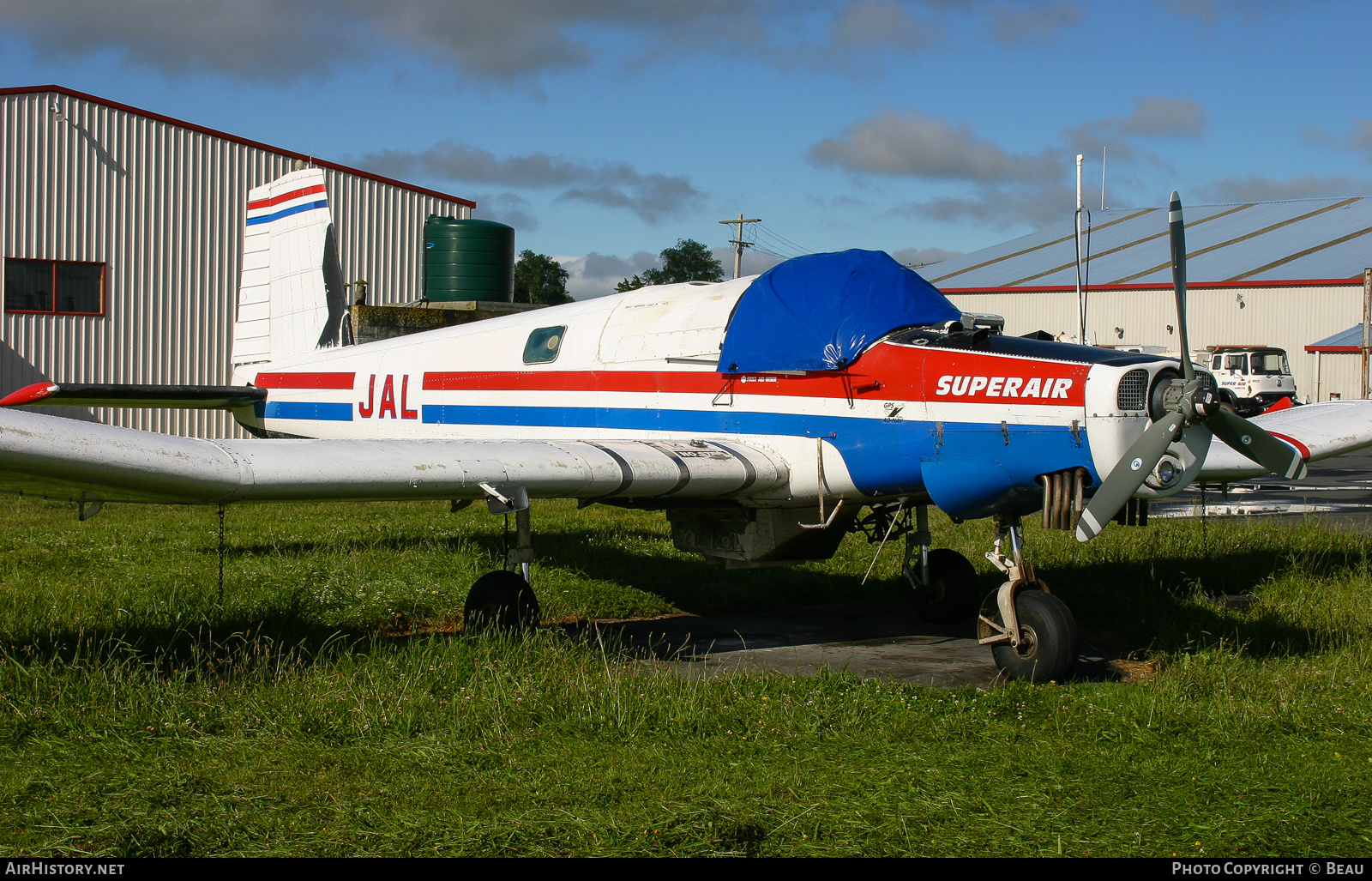 Aircraft Photo of ZK-JAL / JAL | Air Parts Fletcher FU-24-950 | Superair | AirHistory.net #363893