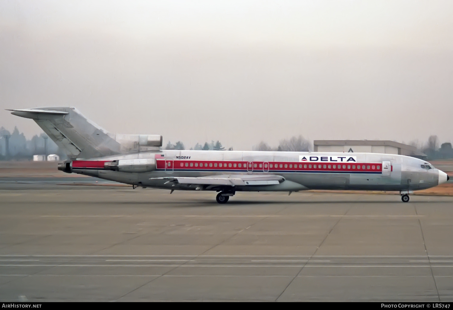 Aircraft Photo of N502AV | Boeing 727-247/Adv | Delta Air Lines | AirHistory.net #363919