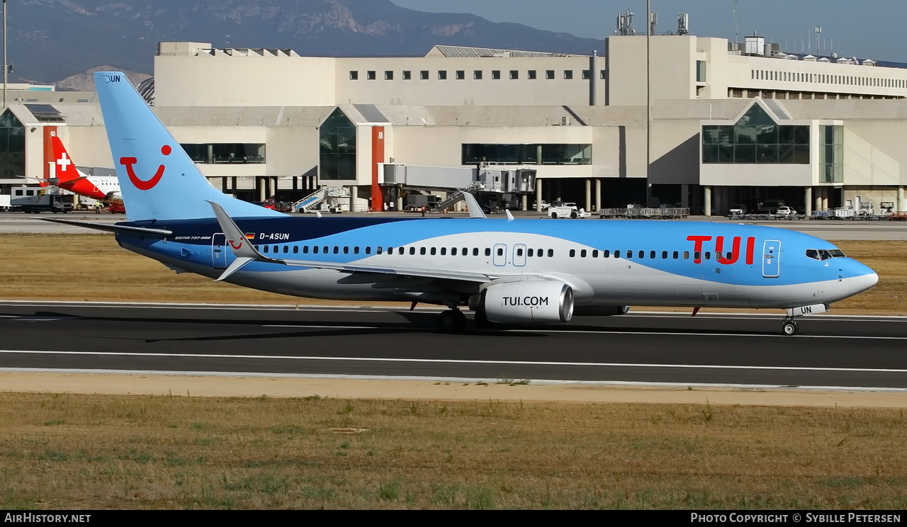 Aircraft Photo of D-ASUN | Boeing 737-8BK | TUI | AirHistory.net #363938