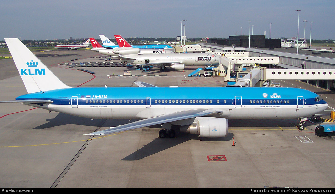 Aircraft Photo of PH-BZM | Boeing 767-306/ER | KLM - Royal Dutch Airlines | AirHistory.net #363947