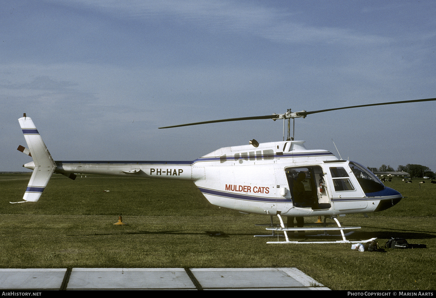 Aircraft Photo of PH-HAP | Bell AB-206B JetRanger II | Mulder Cats | AirHistory.net #363949