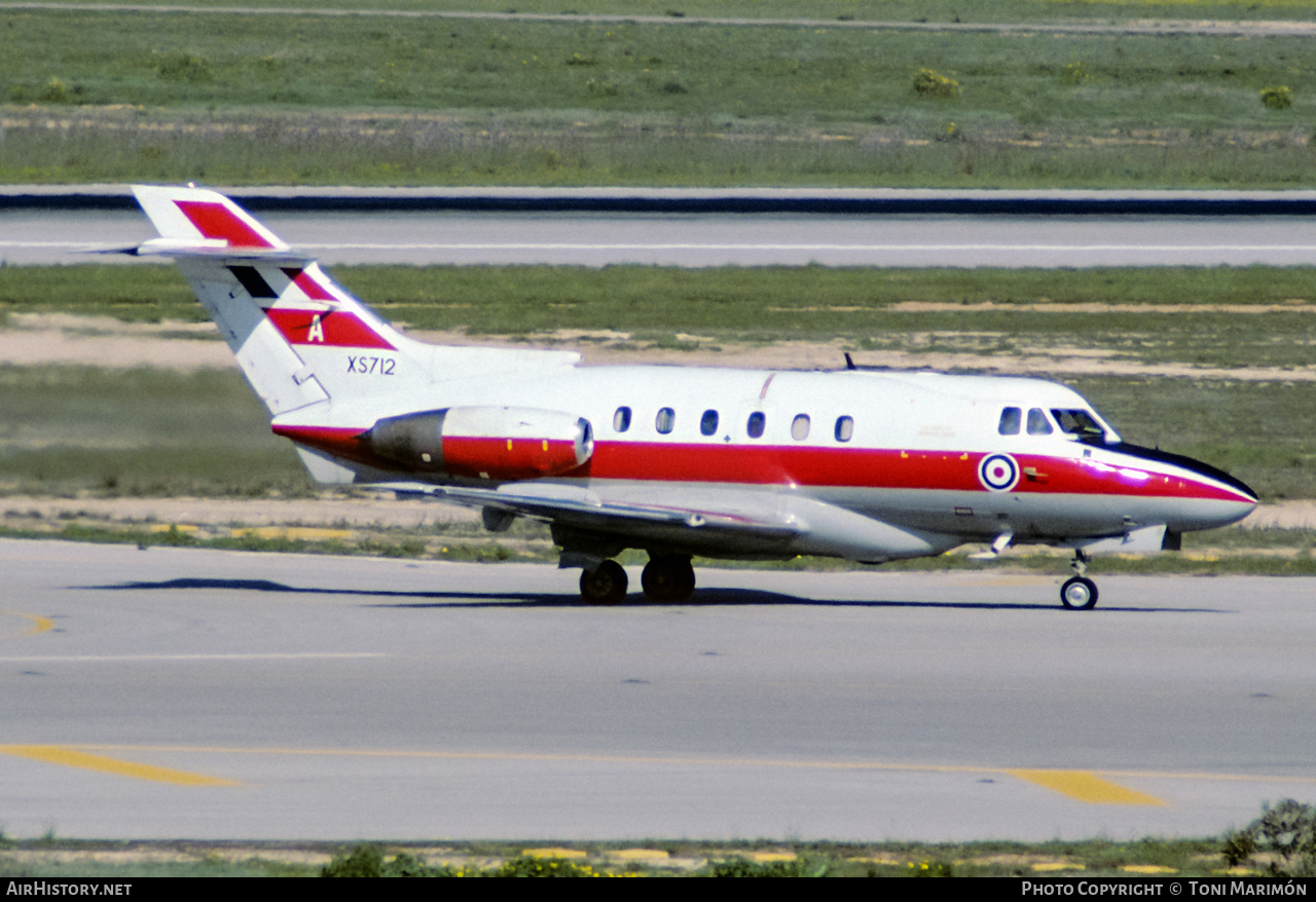 Aircraft Photo of XS712 | Hawker Siddeley HS-125-2 Dominie T1 | UK - Air Force | AirHistory.net #363972