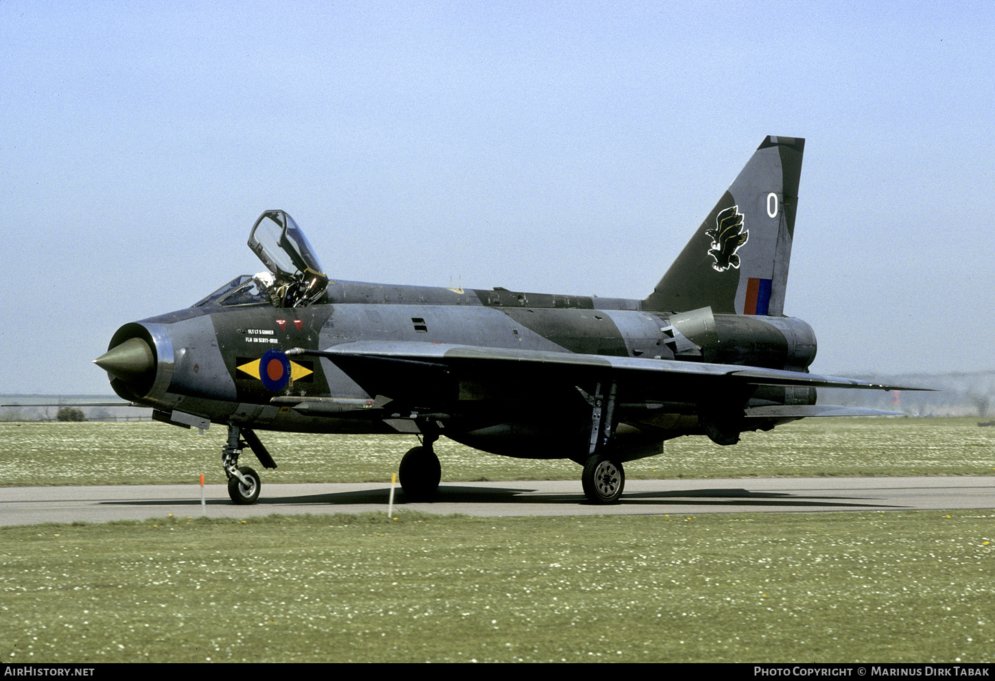 Aircraft Photo of XR713 | English Electric Lightning F3 | UK - Air Force | AirHistory.net #363976