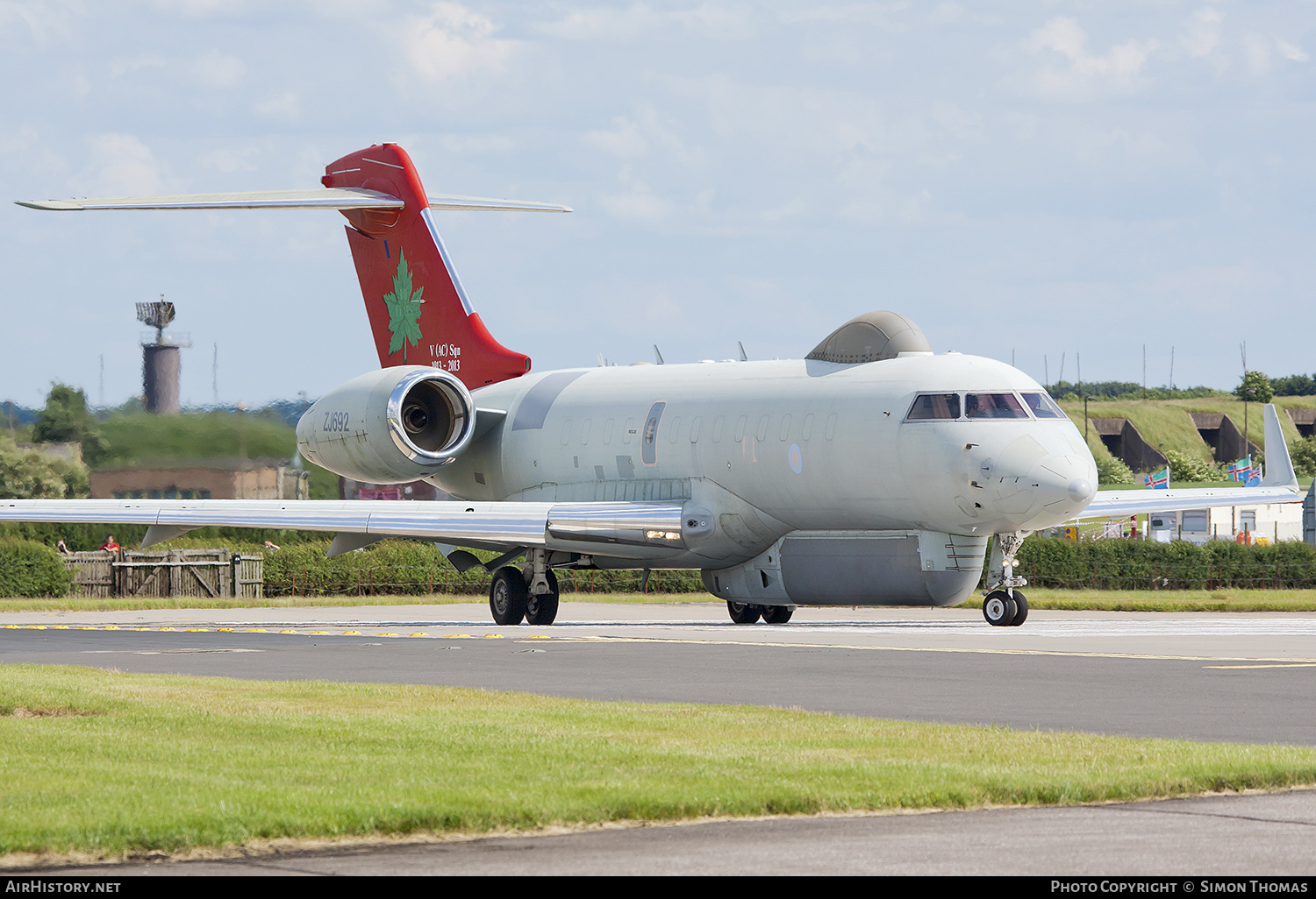 Aircraft Photo of ZJ692 | Bombardier Sentinel R.1 (BD-700-1A10) | UK - Air Force | AirHistory.net #363977