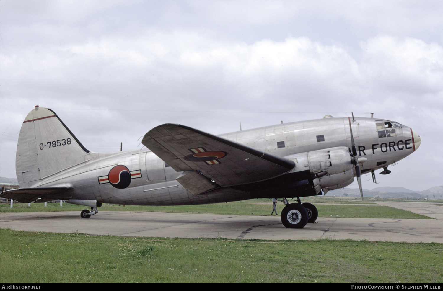 Aircraft Photo of 0-78538 | Curtiss C-46D Commando | South Korea - Air Force | AirHistory.net #364013