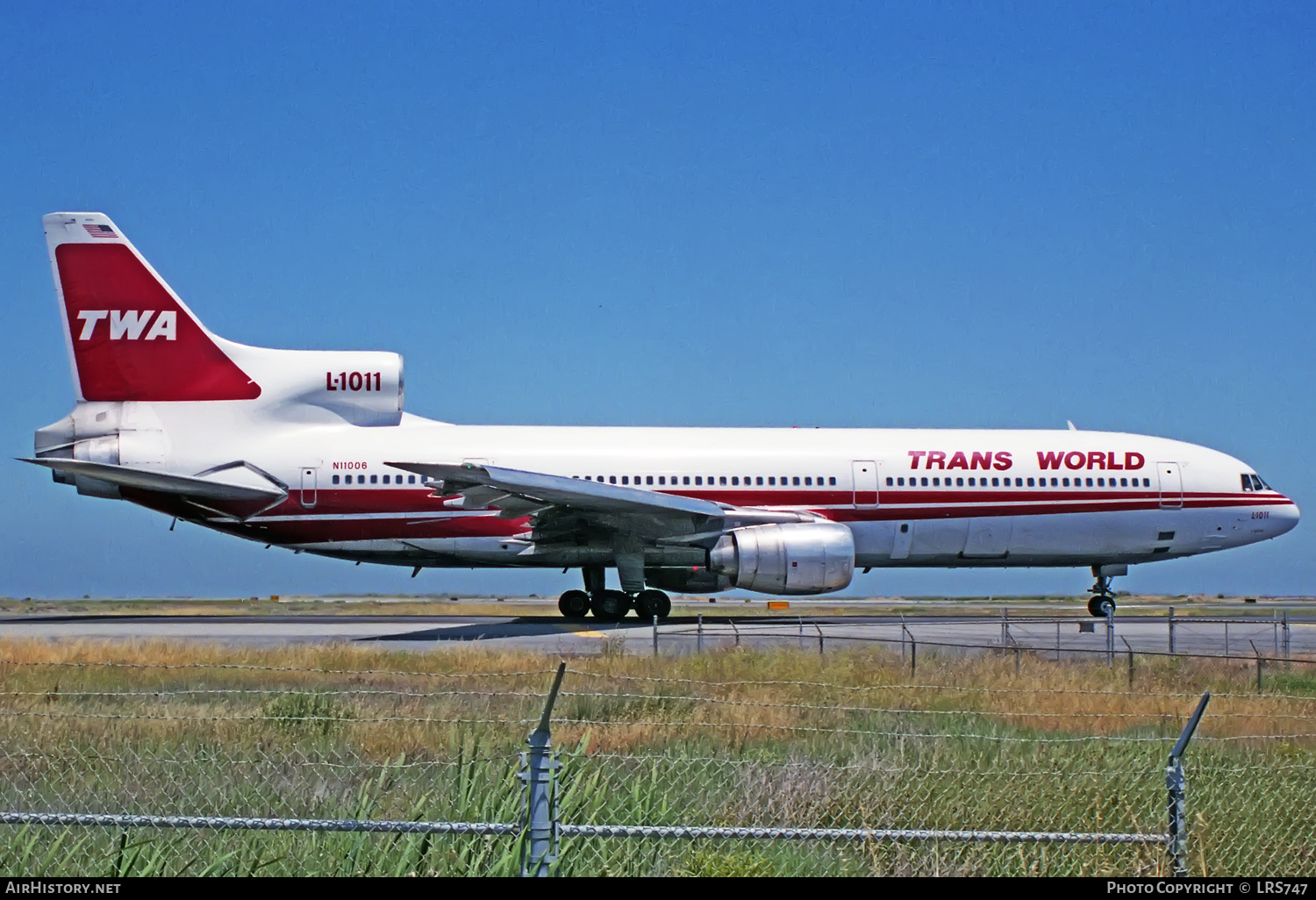 Aircraft Photo of N11006 | Lockheed L-1011-385-1 TriStar 1 | Trans World Airlines - TWA | AirHistory.net #364015