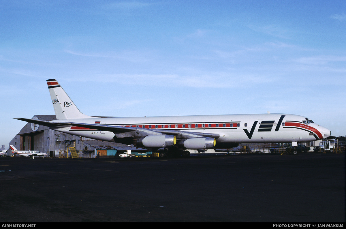 Aircraft Photo of TI-VEL | Douglas DC-8-21 | VEL - Vuelos Especiales Liberianos | AirHistory.net #364027