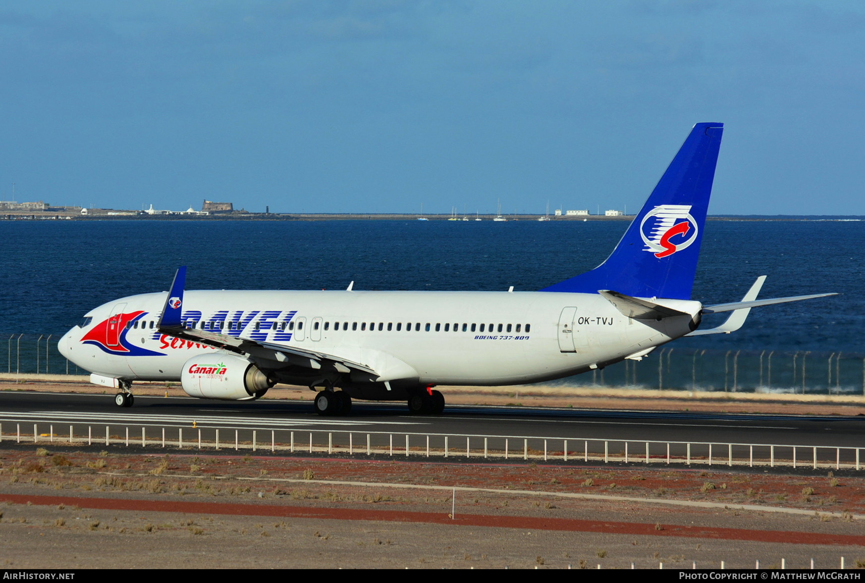 Aircraft Photo of OK-TVJ | Boeing 737-8Q8 | Travel Service | AirHistory.net #364039