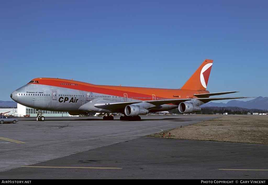 Aircraft Photo of C-FCRA | Boeing 747-217B | CP Air | AirHistory.net #364045